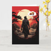 Merry Christmas Karte (Gelbe Blume)