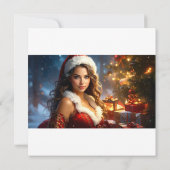 MERRY CHRISTMAS KARTE (Rückseite)