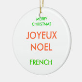 MERRY CHRISTMAS, KERAMIK ORNAMENT (Links)