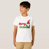 "Merry Christmas" kid's holiday T-Shirt (Vorne ganz)