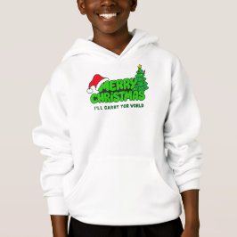 Merry Christmas Kids – Santa & Tree Hoodie