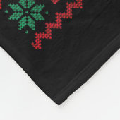 Merry Christmas Kiss My Hiss Your Happy Hanukkah Fleecedecke (Ecke)