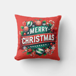 Merry Christmas Kissen