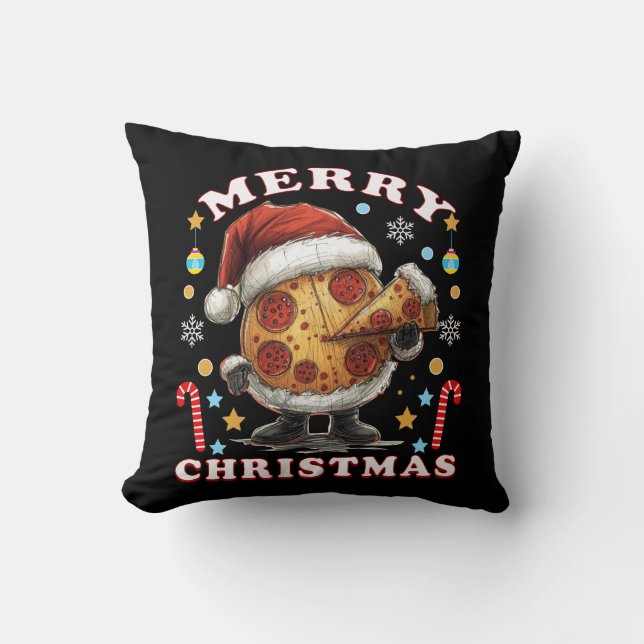 Merry Christmas Kissen (Vorderseite)