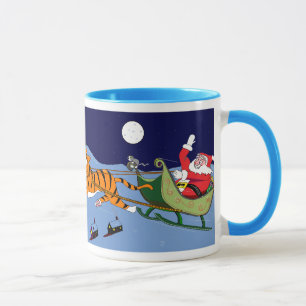 MERRY CHRISTMAS, Kitten & Tige... Tasse