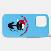 Merry Christmas Kitty Cat Case-Mate iPhone Hülle (Rückseite (Horizontal))