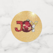 Merry Christmas Konfetti (Klein Vorderseite)