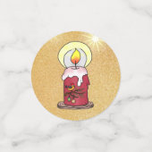 Merry Christmas Konfetti (Klein Vorderseite)