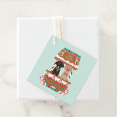 Merry Christmas Labrador Retriever Hunde Geschenkanhänger (Beispiel)