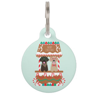 Merry Christmas Labrador Retriever Hunde Haustiermarke