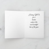 MERRY CHRISTMAS ***LEHRER*** FERIENKARTE FEIERTAGSKARTE (Innenseite)