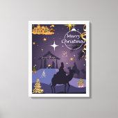 Merry Christmas. Leinwanddruck (Vorderseite)