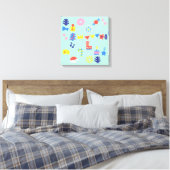 MERRY CHRISTMAS LEINWANDDRUCK (Insitu (Schlafzimmer))
