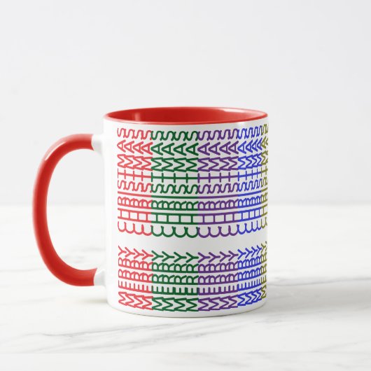 MERRY CHRISTMAS LETTERING  TASSE (Links)