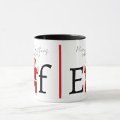 Merry Christmas Little Elf Baby Christmas Gift Tasse (Zentrum)