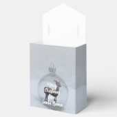 Merry Christmas Llama Party Winter Snow Favor Box Geschenkschachtel (Geöffnet)