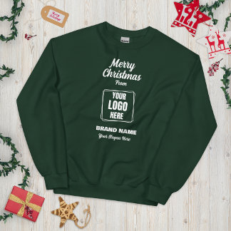 Merry Christmas Logo Markenbezeichnung Slogan Mita Sweatshirt