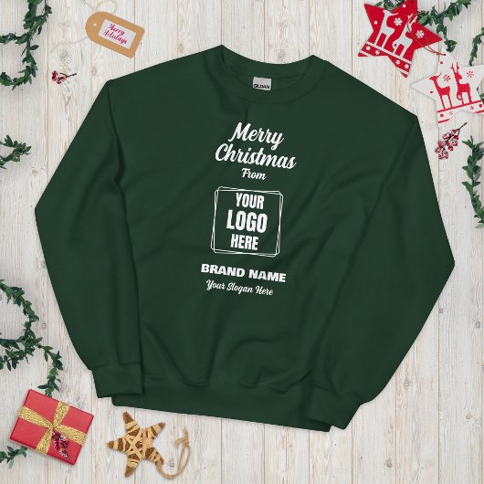 Merry Christmas Logo Markenbezeichnung Slogan Mita Sweatshirt