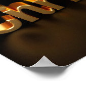 Merry Christmas Luxury Typography Poster Paper H08 (Ecke)