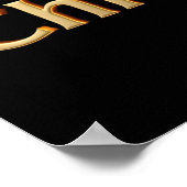 Merry Christmas Luxury Typography Poster Paper H11 (Ecke)