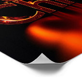 Merry Christmas Luxury Typography Poster Paper H20 (Ecke)