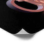 Merry Christmas Luxury Typography Poster Paper H23 (Ecke)