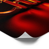 Merry Christmas Luxury Typography Poster Paper H39 (Ecke)