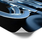 Merry Christmas Luxury Typography Poster Paper H43 (Ecke)