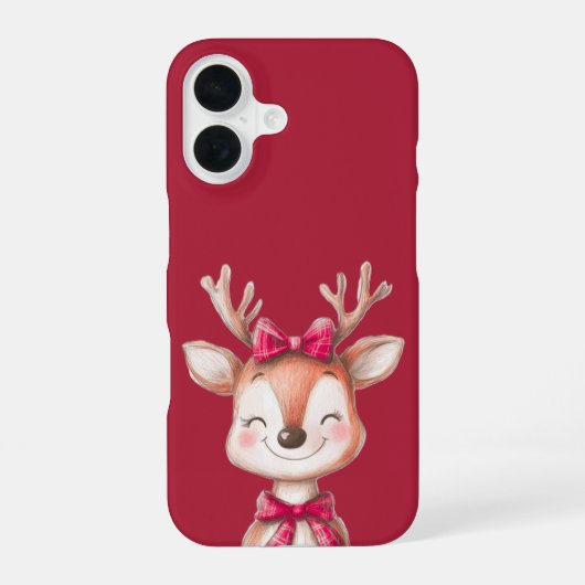 Merry Christmas Magic – Holiday Phone Case iPhone 16 Hülle (Rückseite)