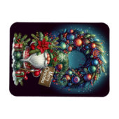 MERRY CHRISTMAS MAGNET (Horizontal)
