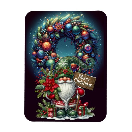 MERRY CHRISTMAS MAGNET (Vertikal)
