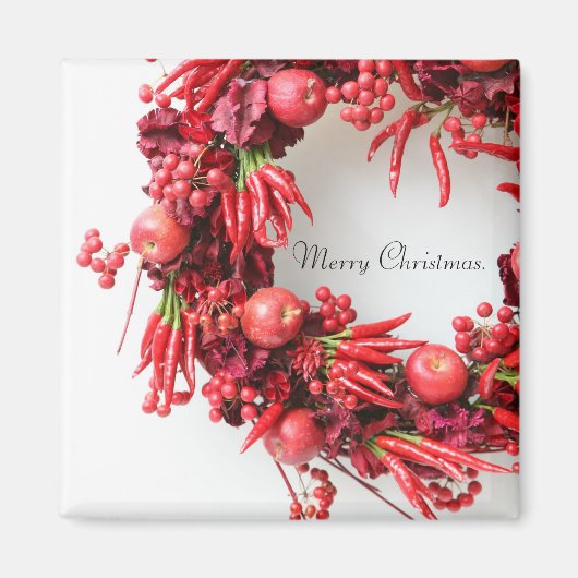 Merry Christmas. Magnets A Magnet (Vorne)