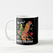 Merry Christmas Marcus The Worm Funny Unhinged Mem Kaffeetasse (Links)