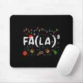 Merry Christmas Math Teacher Christmath For Men Wo Mousepad (Mit Mouse)
