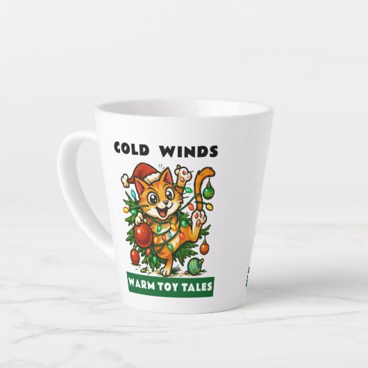 Merry Christmas Milchtasse (Linke Ecke)