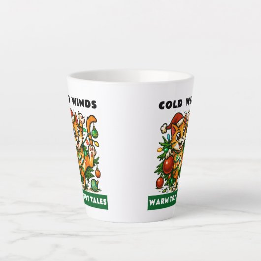 Merry Christmas Milchtasse (Vorderseite)