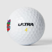 ***MERRY CHRISTMAS MIT STRUMPF*** GOLFBALL (Logo)