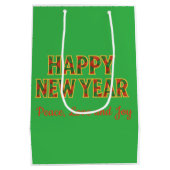 Merry Christmas Mittlere Geschenktüte (Rückseite)