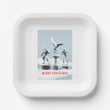 Merry Christmas. Monster ice sculptures