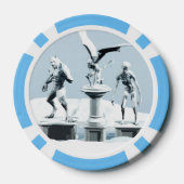 Merry Christmas. Monster ice sculptures Pokerchips (Rückseite)