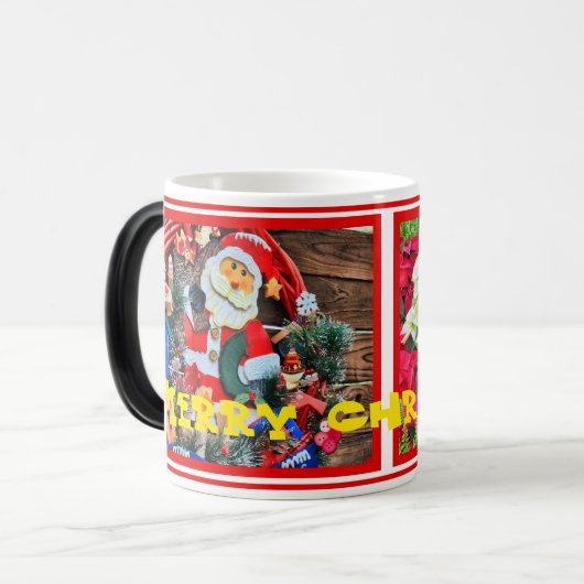 Merry Christmas [Morphing Mug] Verwandlungstasse (Vorderseite Links)