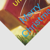 Merry Christmas Mouse Tissue Paper Seidenpapier (Detail)