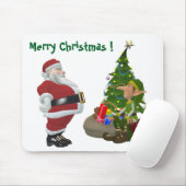 MERRY CHRISTMAS MOUSEPAD (Mit Mouse)