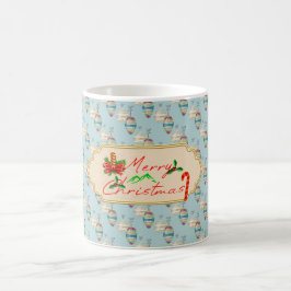 Merry Christmas Mug – Elegant Holiday Design  Kaffeetasse