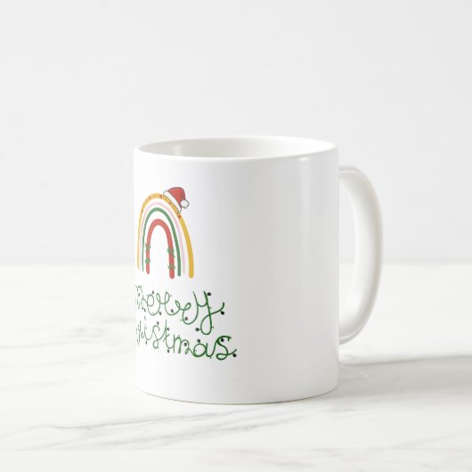 Merry Christmas Mug Kaffeetasse (VorderseiteRechts)
