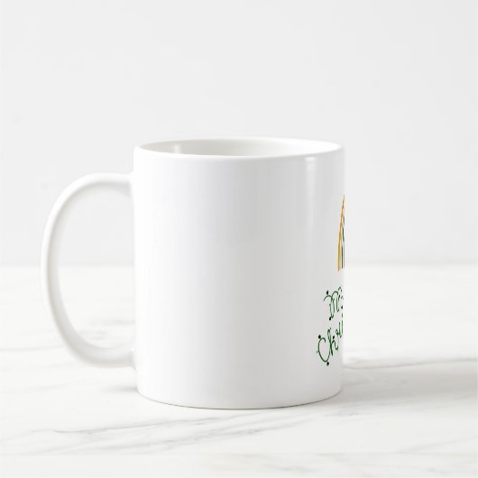 Merry Christmas Mug Kaffeetasse (Links)