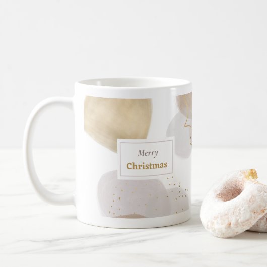 Merry Christmas Mug Kaffeetasse (Mit Donut)