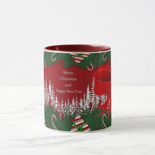 Merry Christmas Mug Tasse (Zentrum)