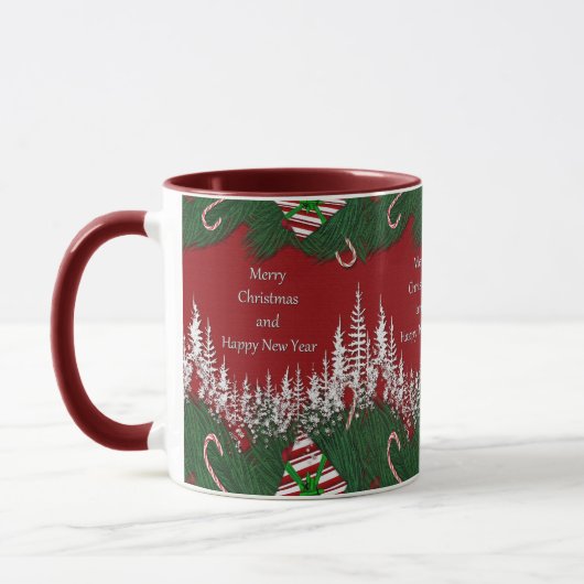 Merry Christmas Mug Tasse (Links)