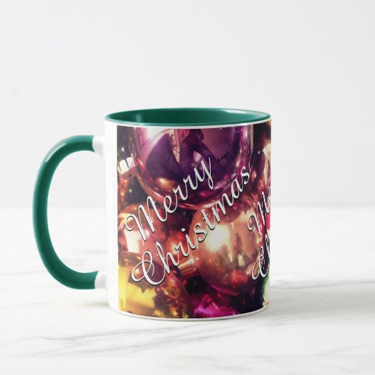"Merry Christmas" Mug Tasse (Links)
